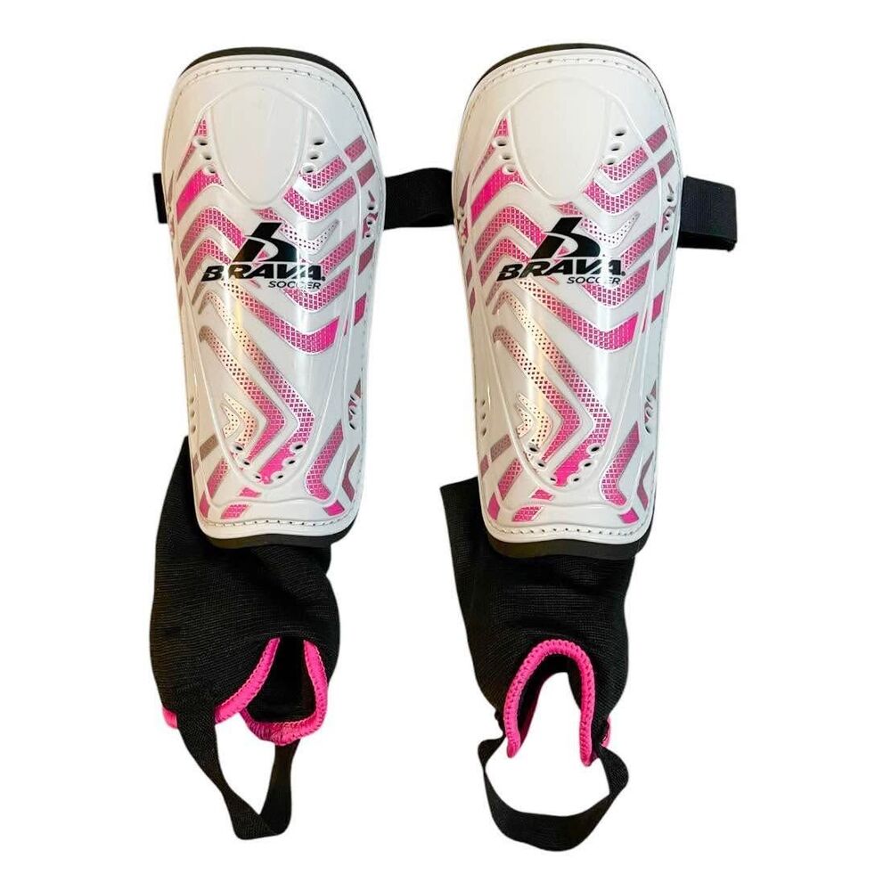 Brava Soccer Shin Guards | Pink, Size L